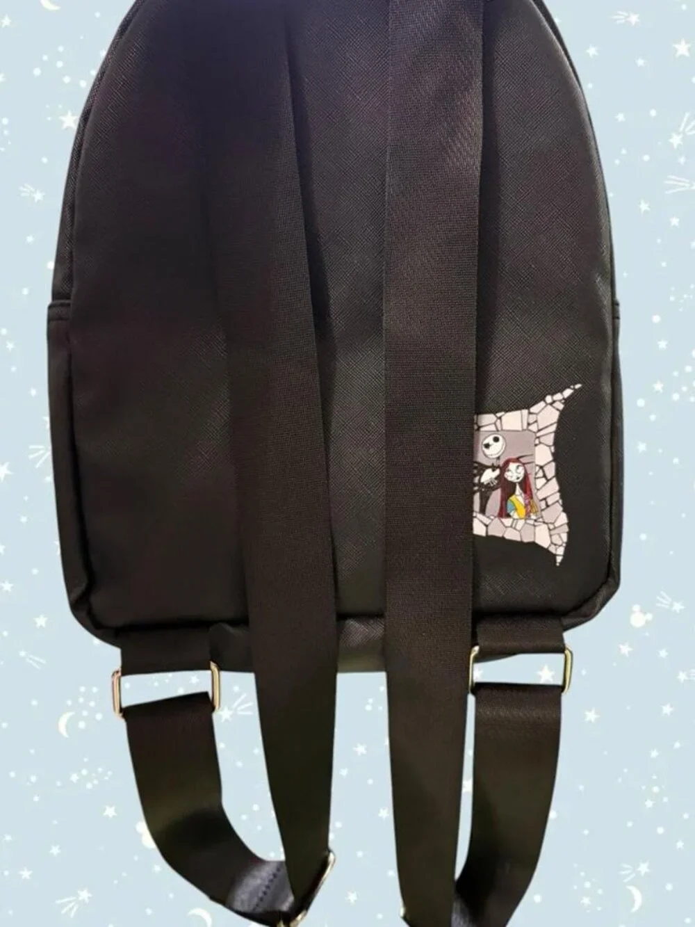 NWOT Disney Nightmare Before Christmas Jack Skellington mini black backpack